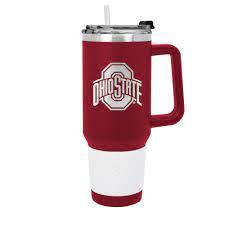 Ohio State Buckeyes 16 oz. Stainless Steel Travel Mug